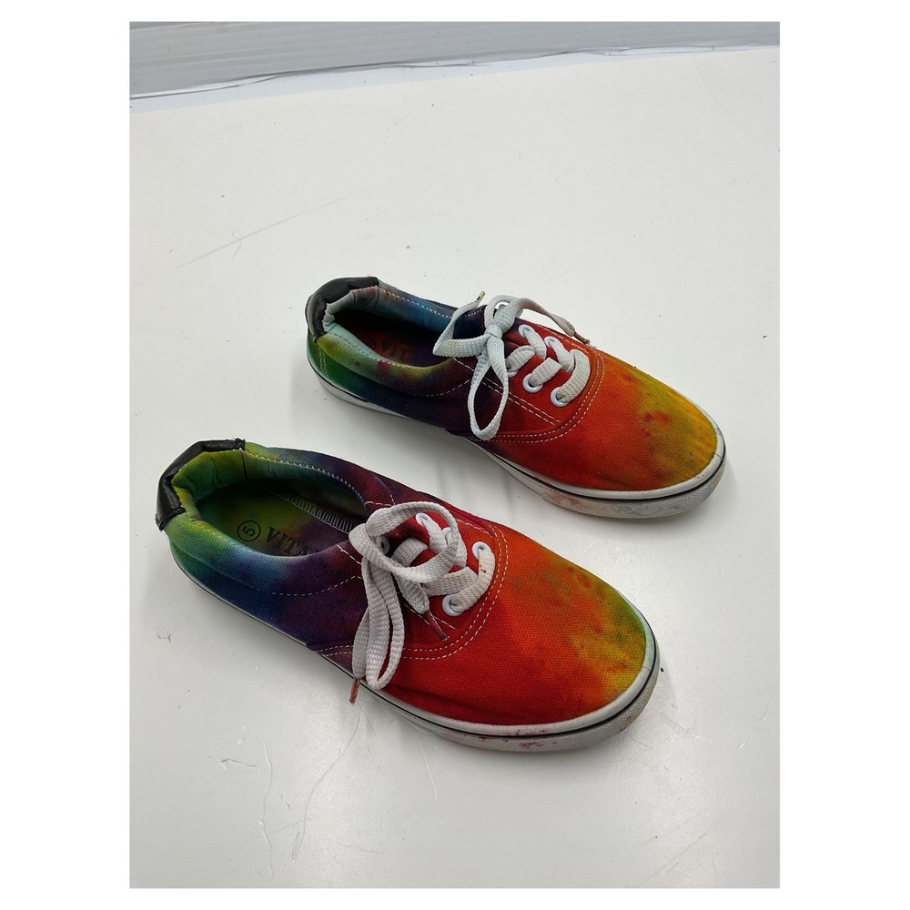 Vitalia Sport‎ Women's Tie Dye Shoes Size 5 Canvas